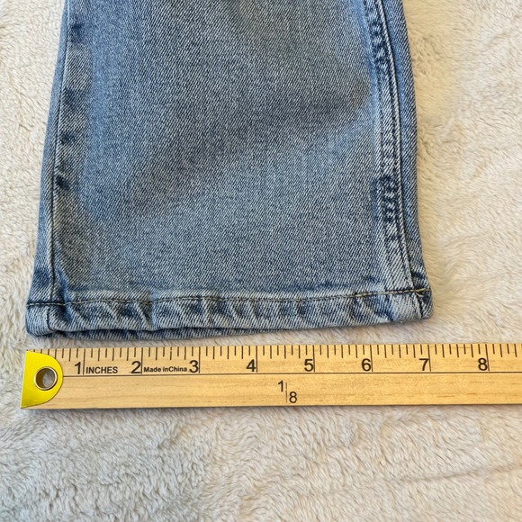 Calvin Klein Jeans Womens Classic Light Wash Blue Denim Straight Leg Pants Sz 4 - Picture 9 of 11